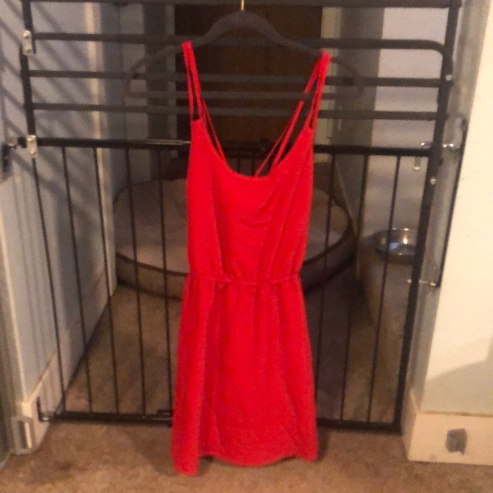 Red dress